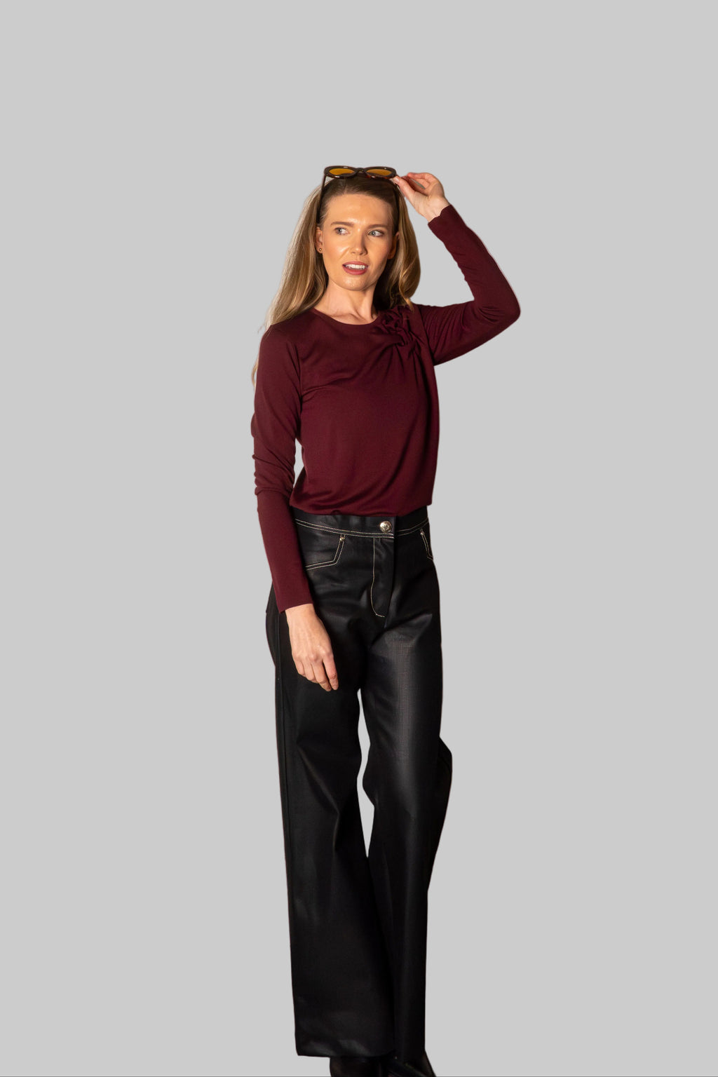 Flared Jeans Black Denim