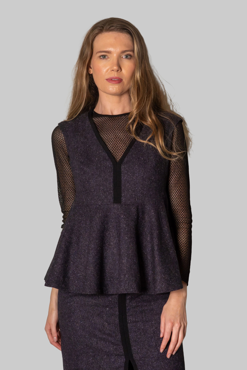 Sybil Peplum Top