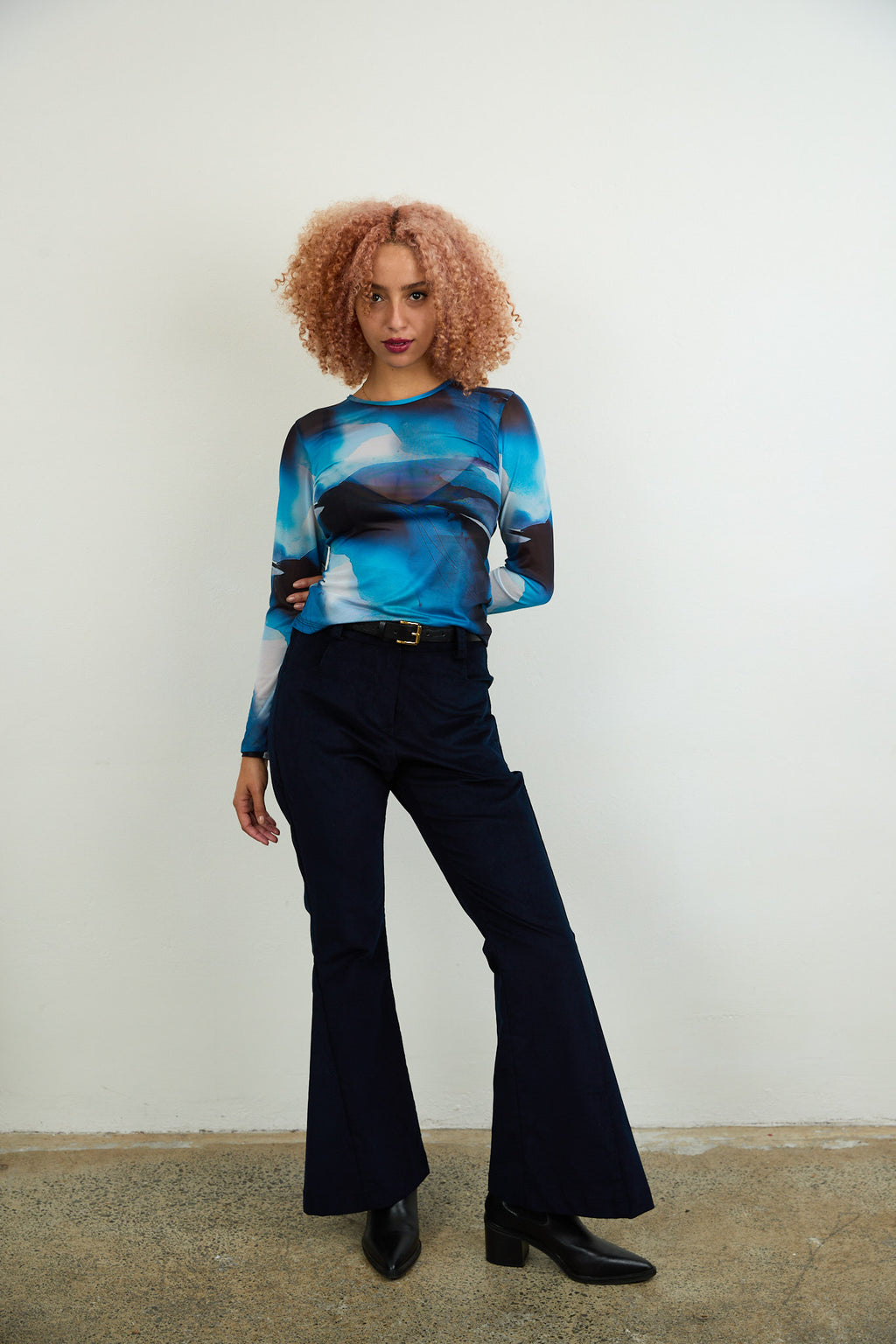 Mesh Tee Blues