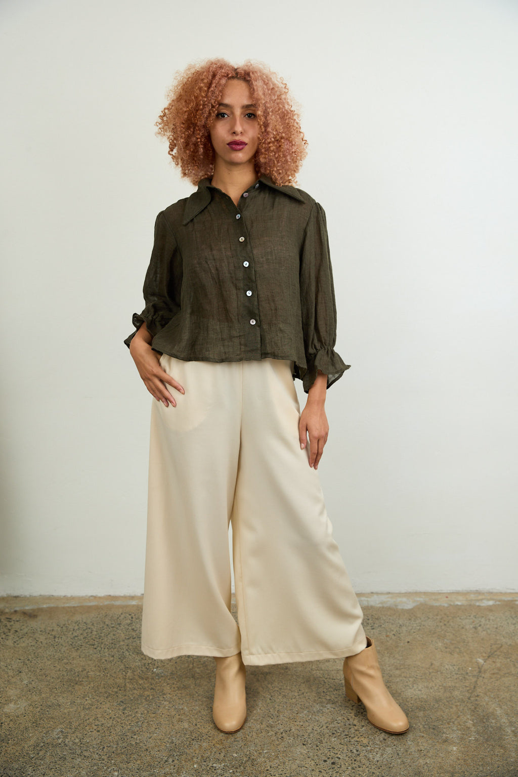 Lennox Shirt-French navy