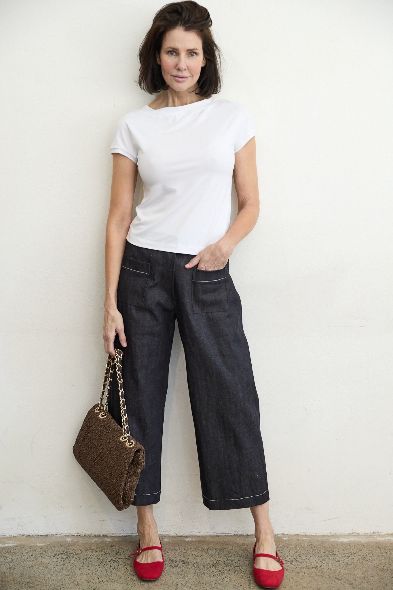 Wide Leg Jeans Japanese denim