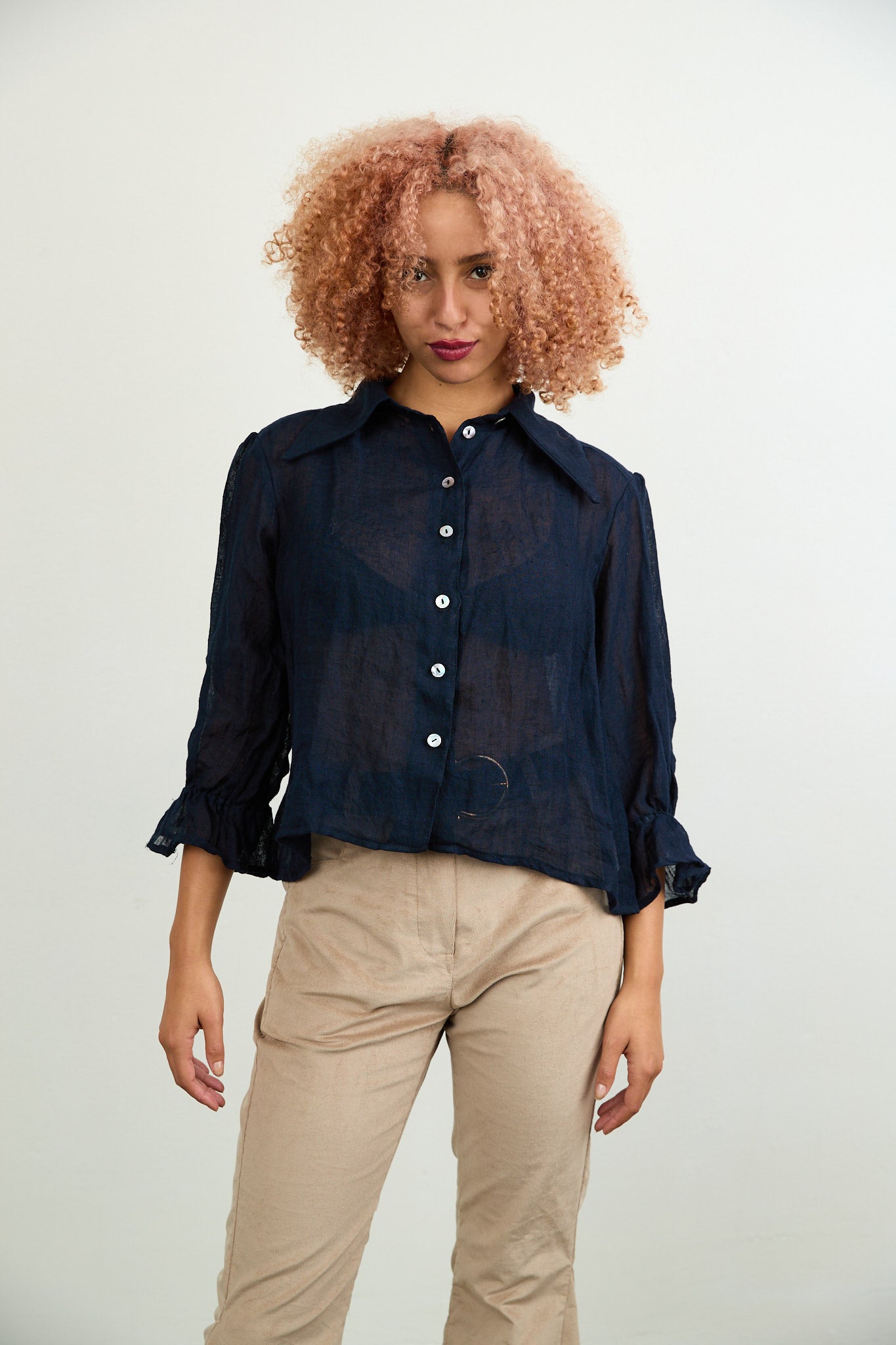 Lennox Shirt-French navy