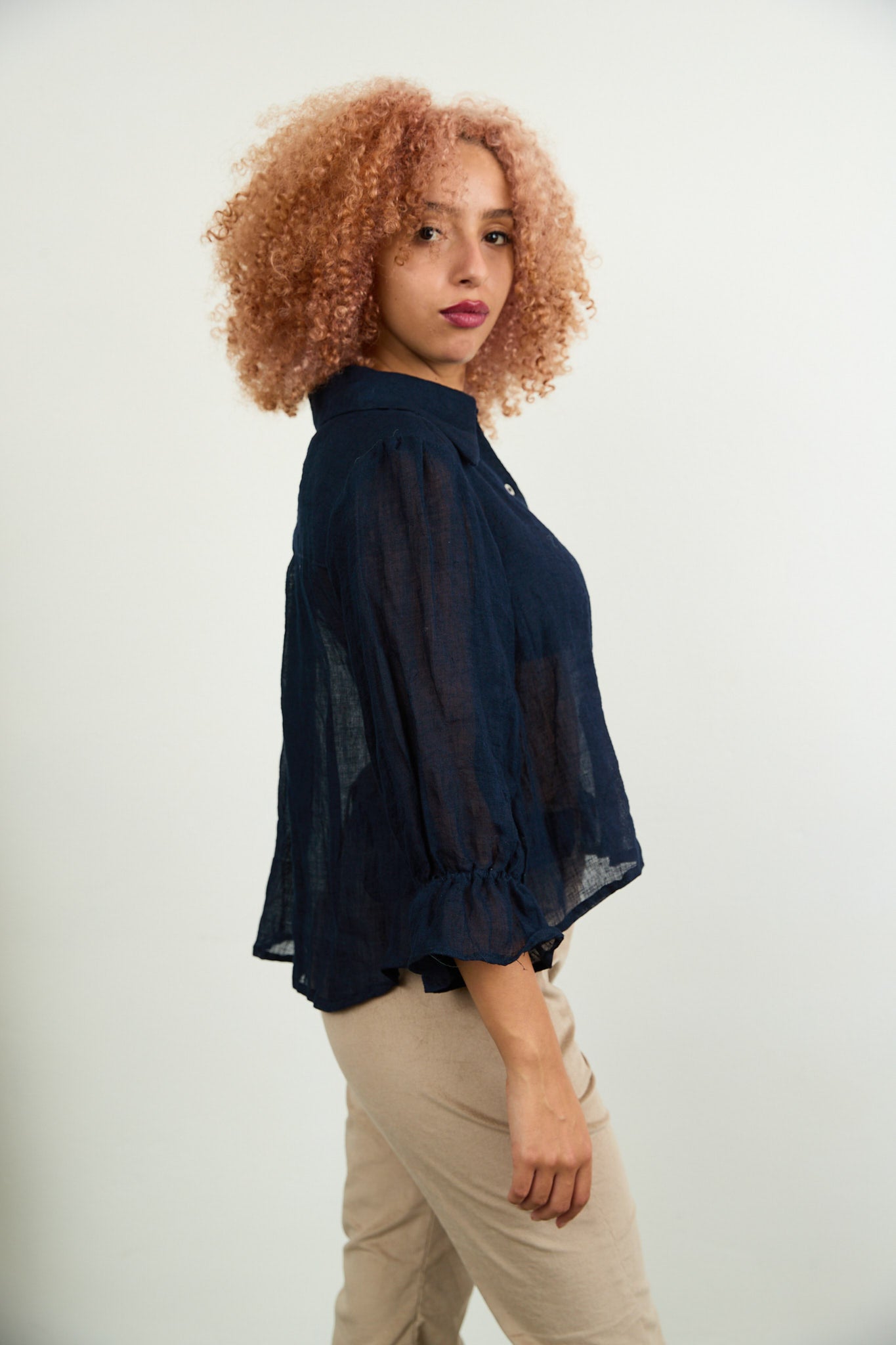 Lennox Shirt-French navy