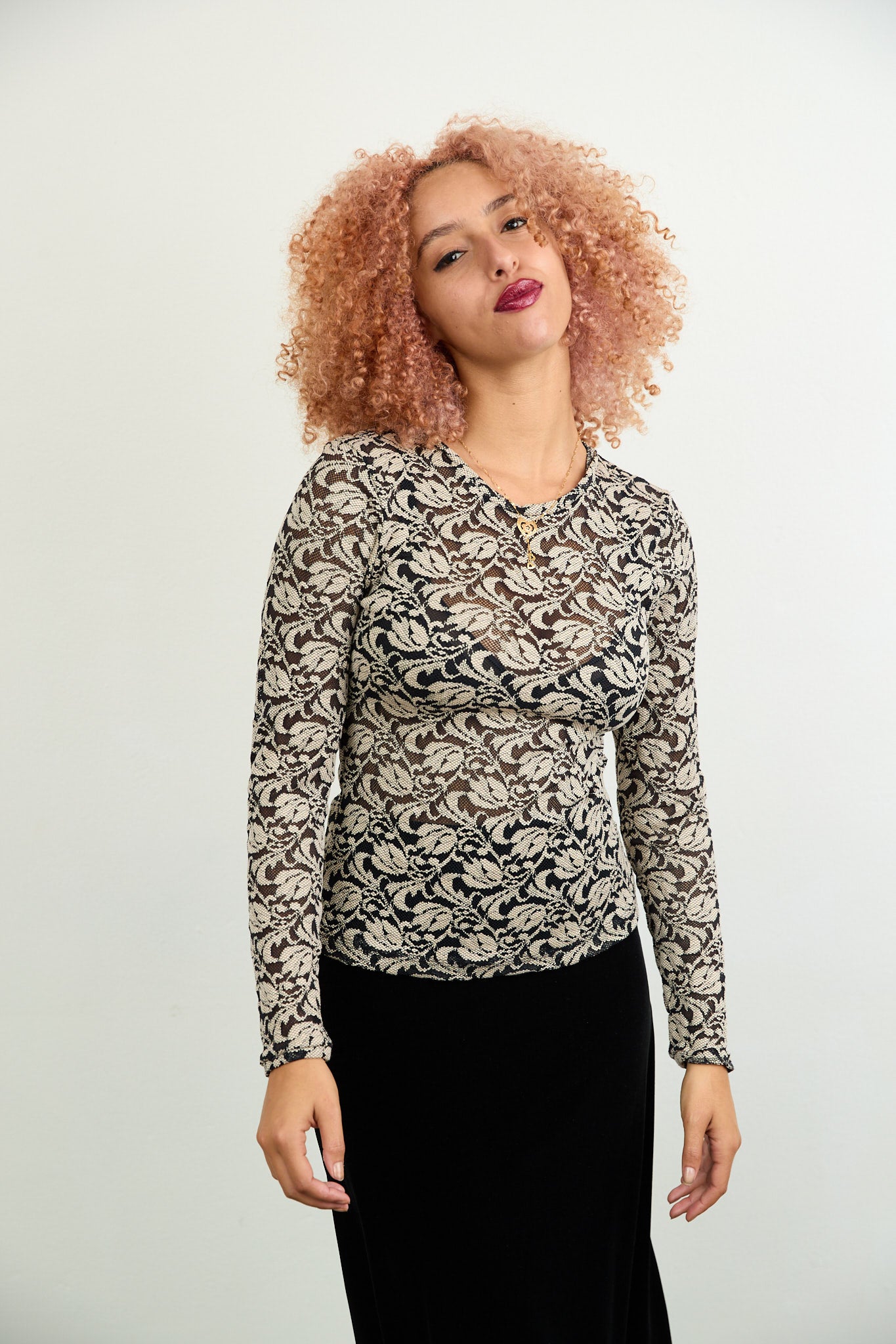 Lace Tee Cream