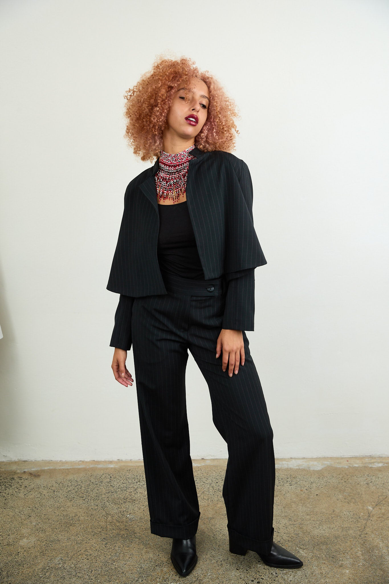 Julianne Pinstripe Pants