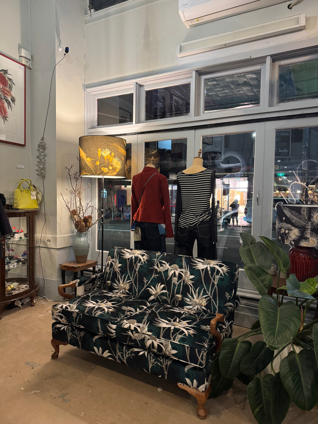 MS CHIEF DESIGNS Flannel Flowers in Chenille Forest
