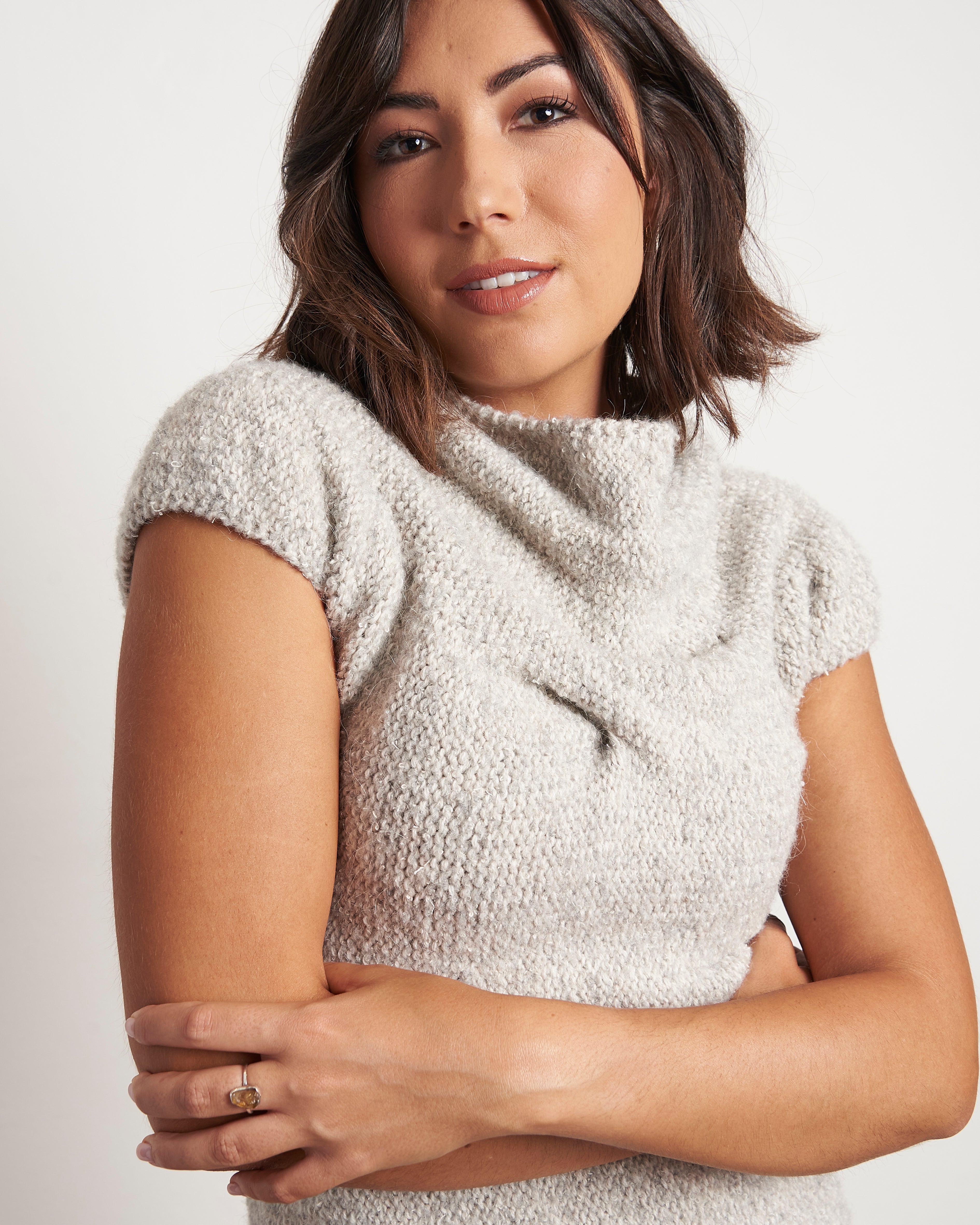 NIHAN ALTUNTAS Cable Knit