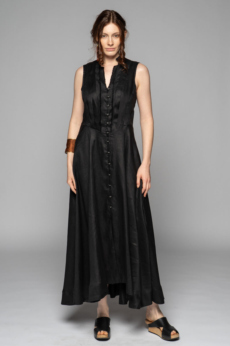 DOGSTAR Agnes Tuck Dress Black