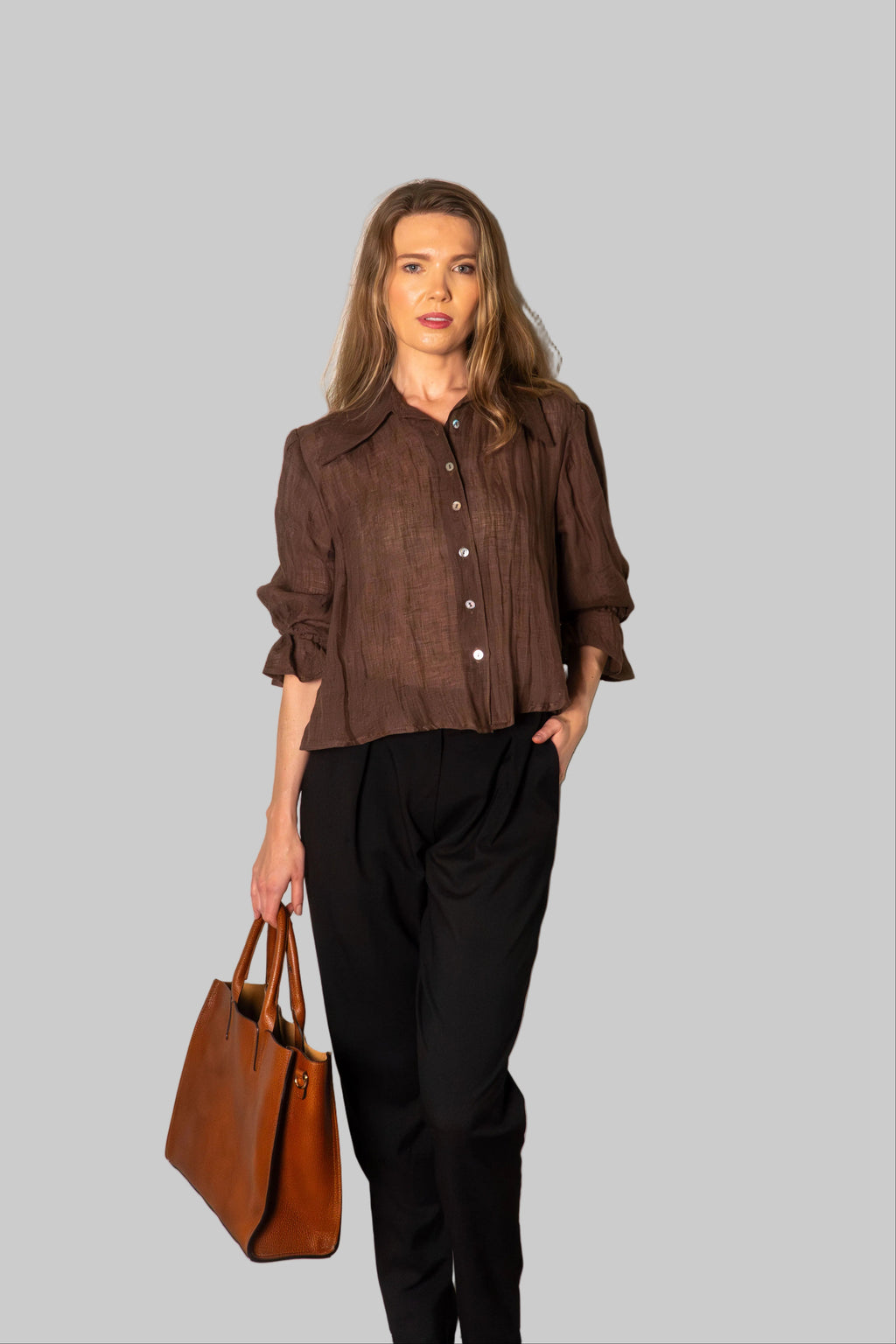 Lily Pants Black wool