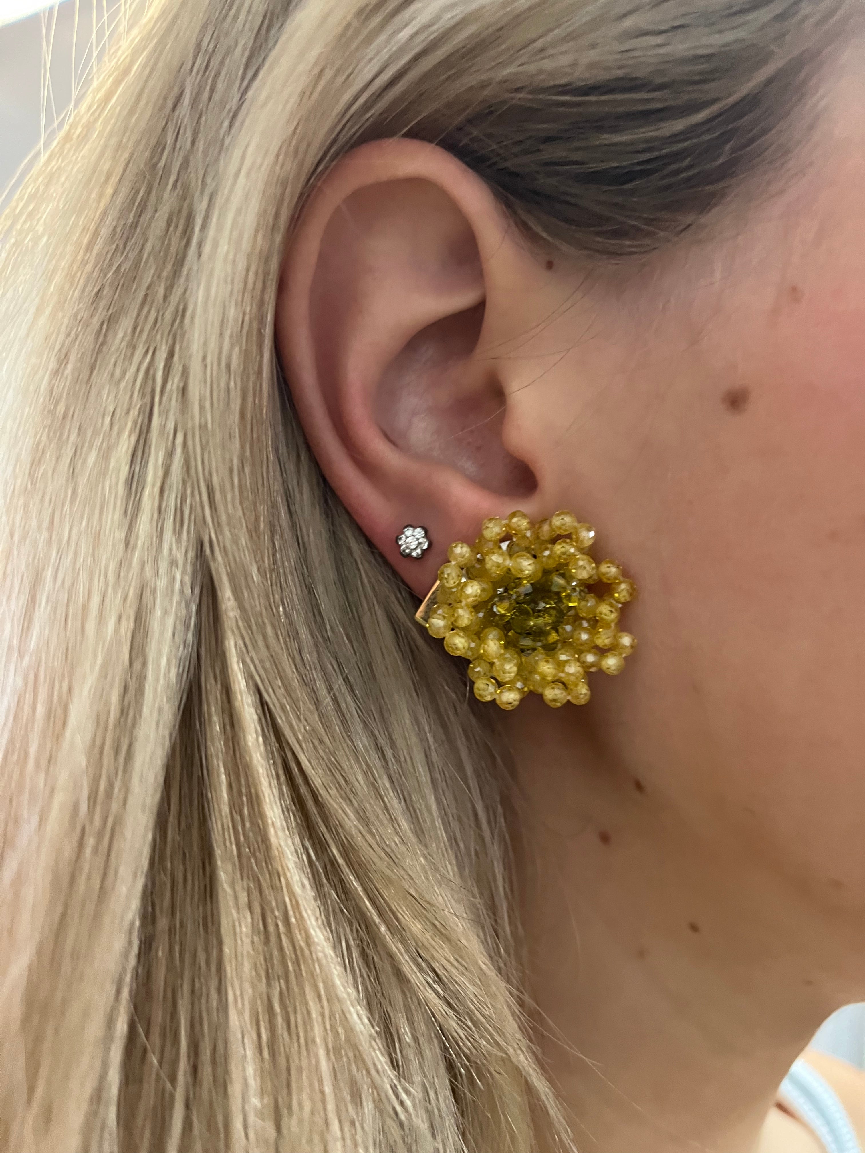 MANI Handmade beaded earrings