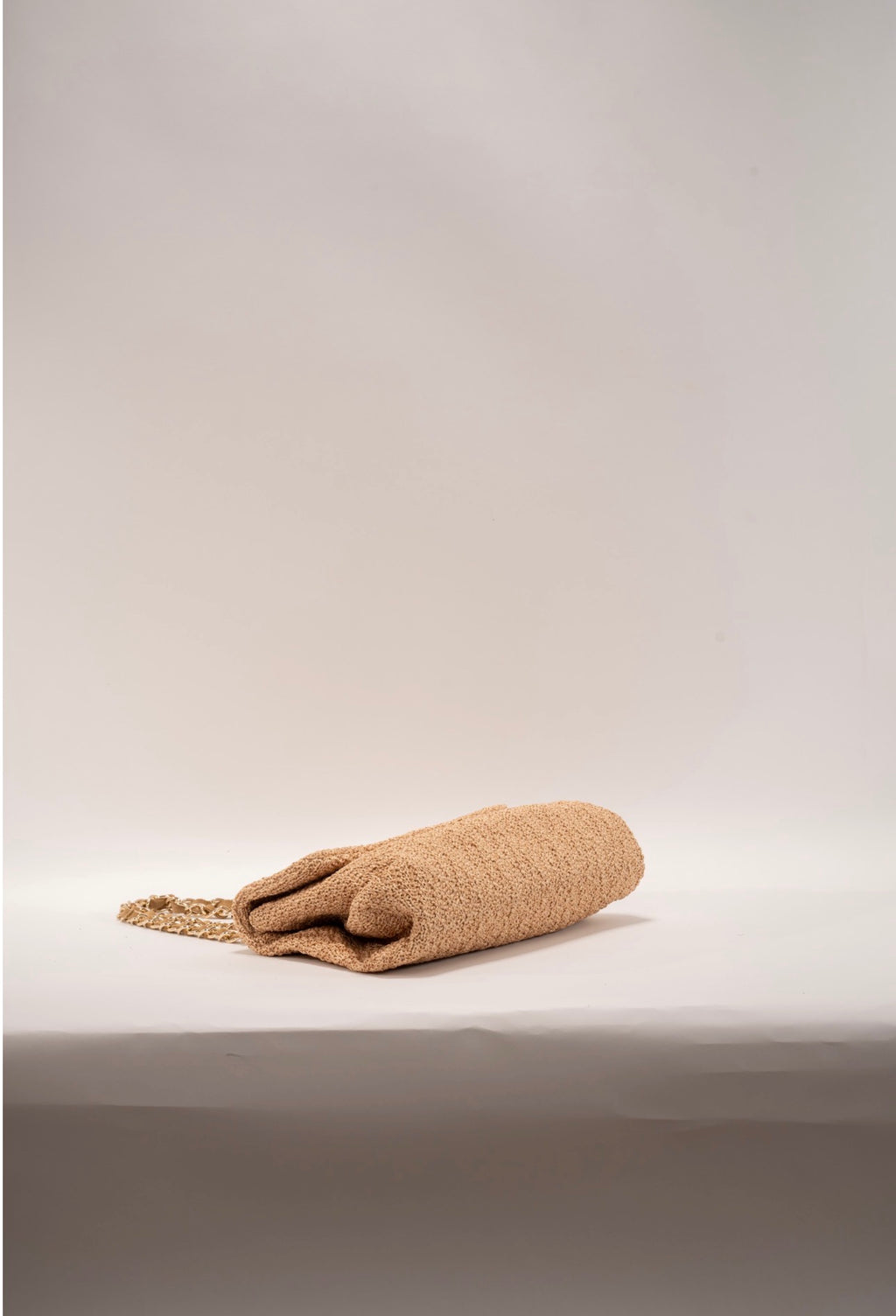 BIDINIS Clarice textured raffia bag Natural