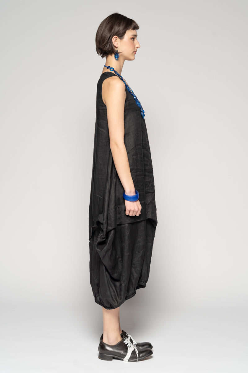 DOGSTAR Sabi Tuck Dress Black