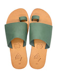 EVIE G Beta Mint Nubuck Sandals