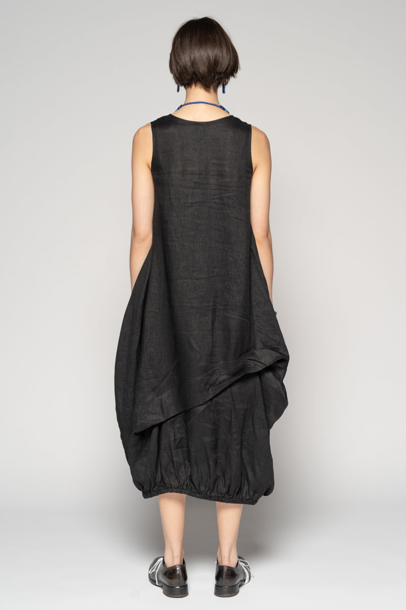 DOGSTAR Sabi Tuck Dress Black