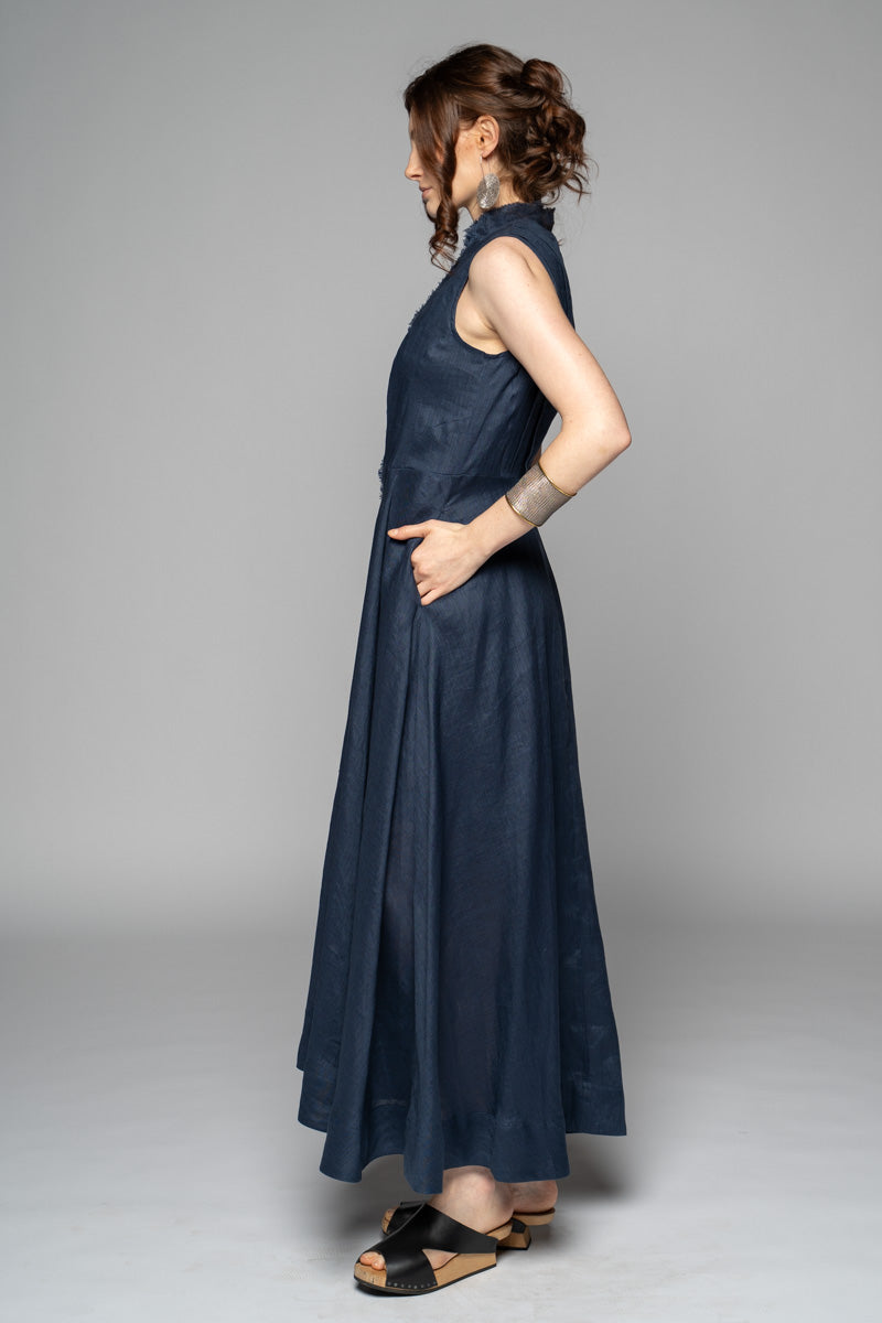 DOGSTAR Agnes Tuck Dress Ocean