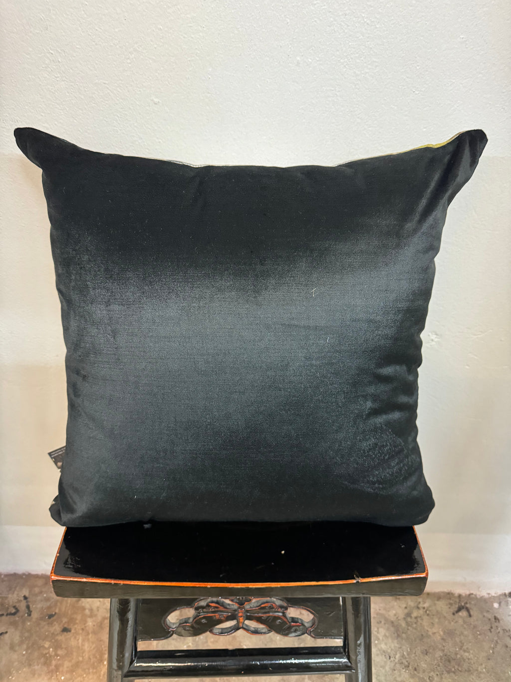 MS CHIEF DESIGNS Chenille Cushion in Lotus Field