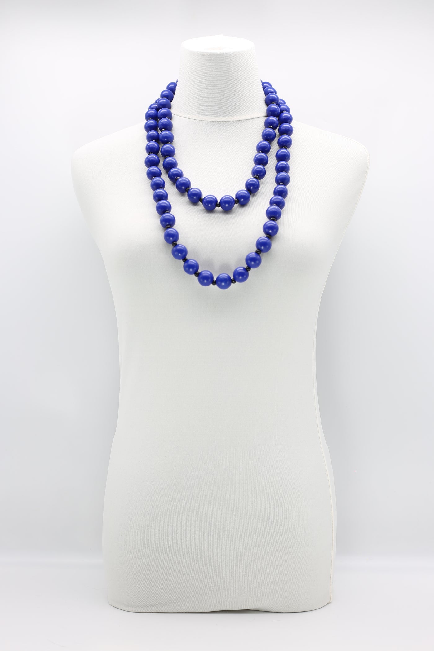 JIANHUI Round wooden bead necklace