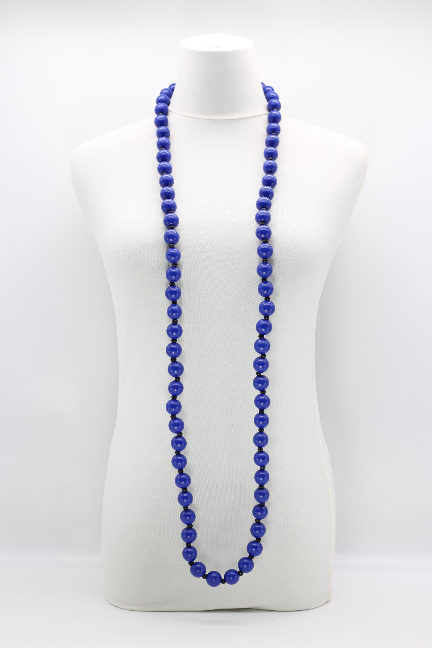 JIANHUI Round wooden bead necklace