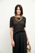 SYLVIA RILEY Artemis Silk Georgette Top