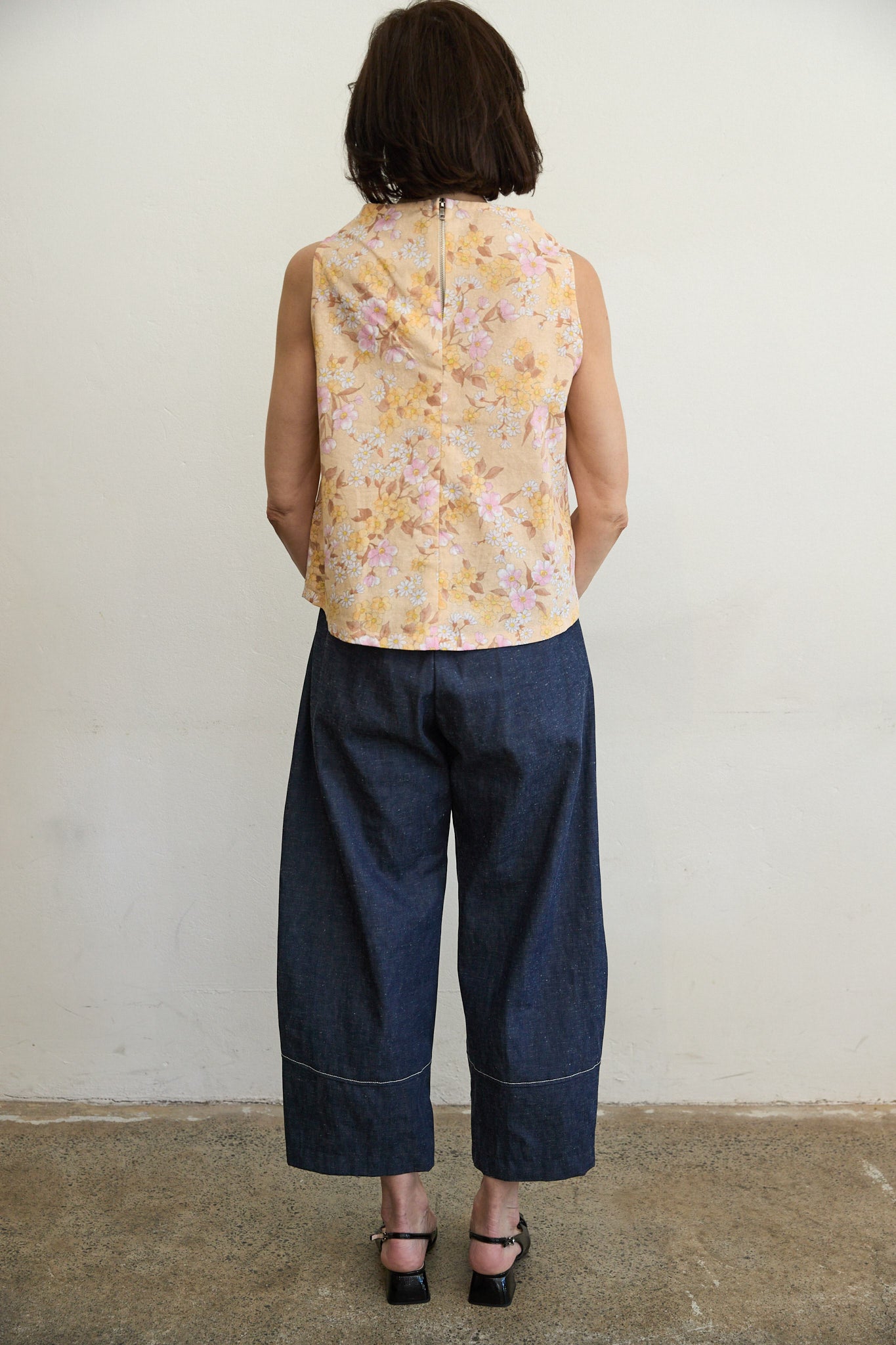 Astoria Vintage Print Top