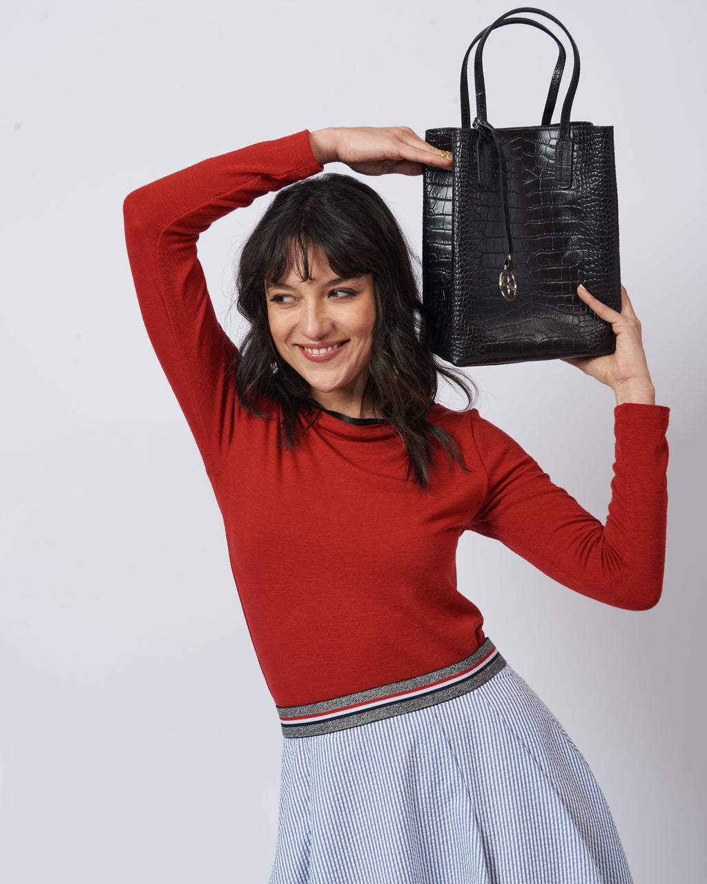 Amelie Knit Red