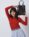 Amelie Knit Red