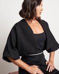 Greta Mini Jacket black/silver