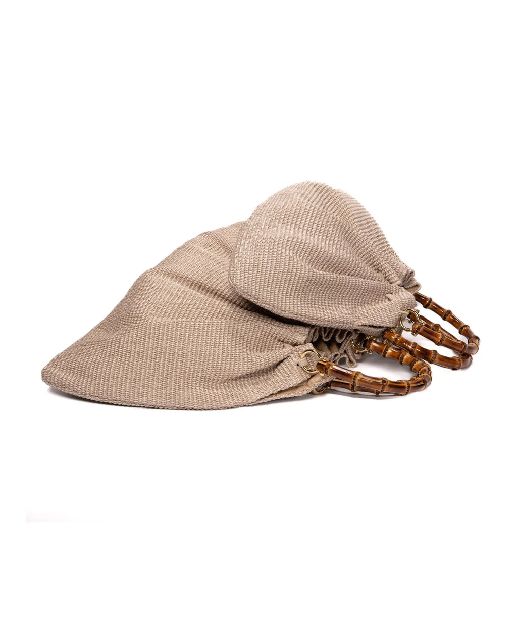 BIDINIS Caterina Medium Raffia Shopping Bag Black