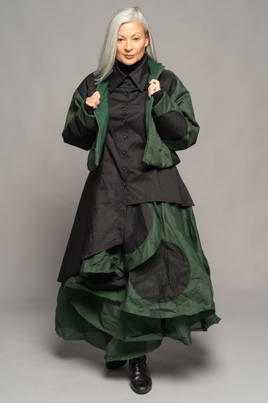 DOGSTAR Tentou Dot Skirt Pine