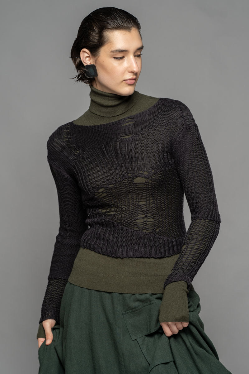 DOGSTAR Kumo Knit Khaki