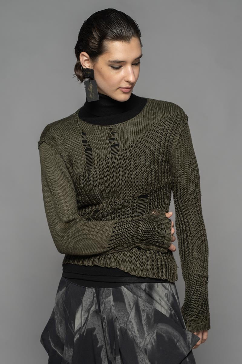 DOGSTAR Kumo Knit Khaki