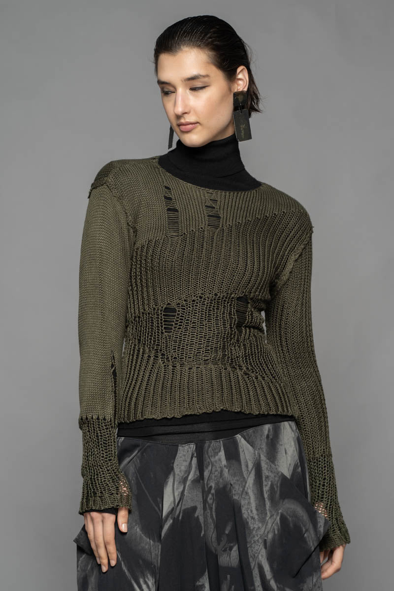 DOGSTAR Kumo Knit Khaki