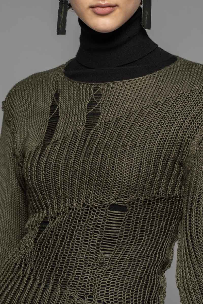 DOGSTAR Kumo Knit Khaki