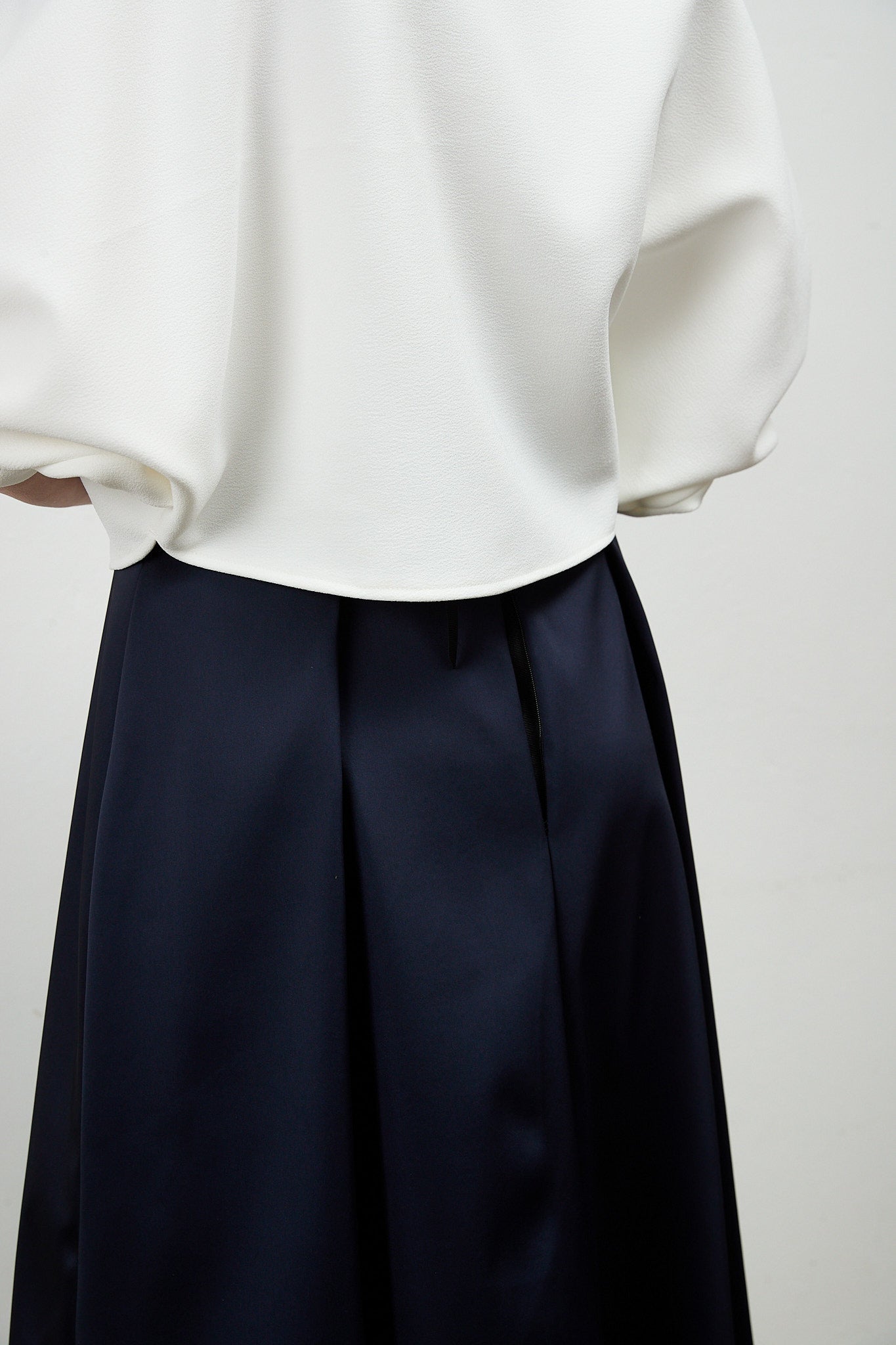 Jordan Bonded Satin Skirt