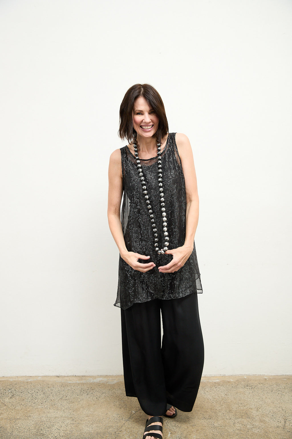 SYLVIA RILEY Sei Tunic Sparkle