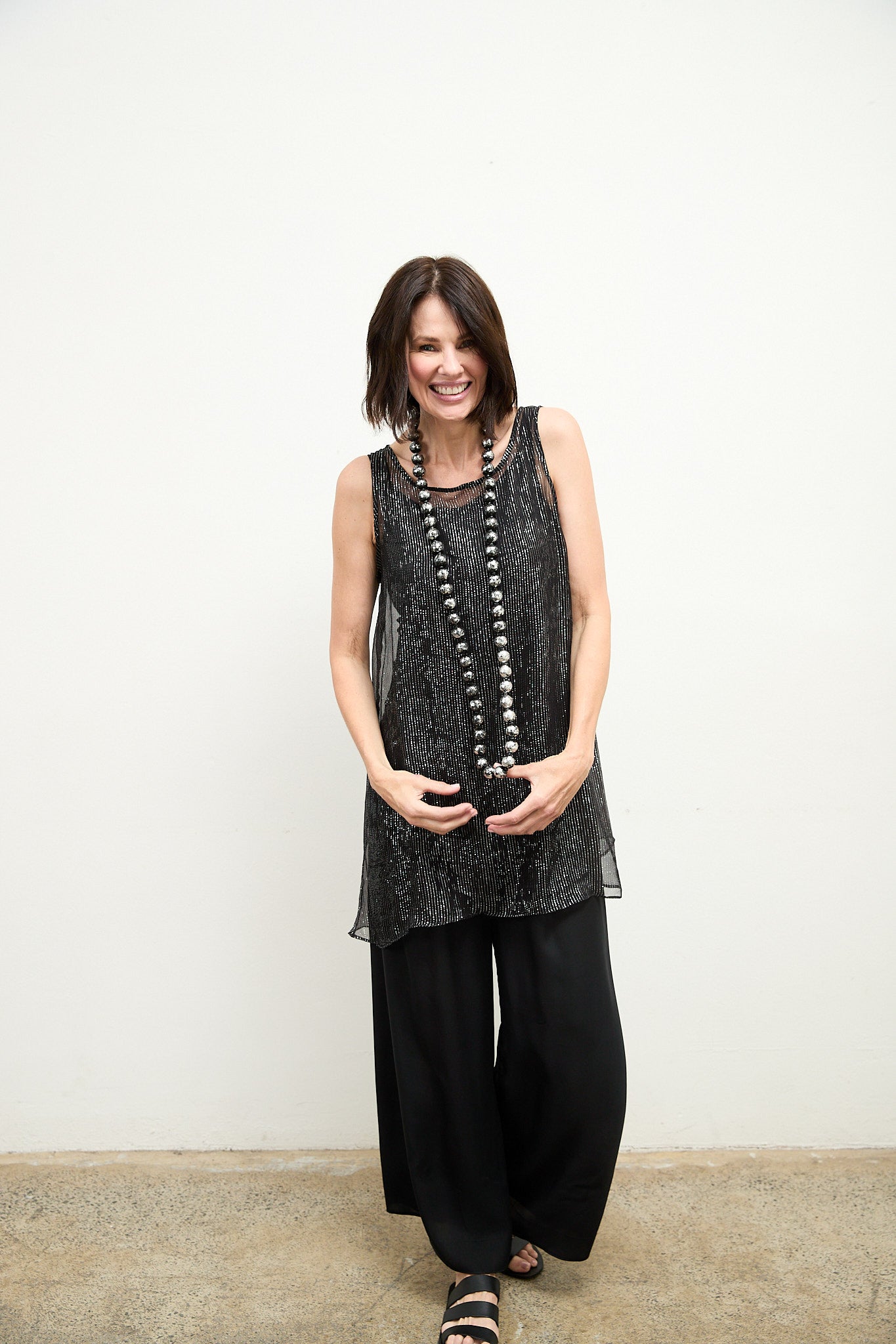 SYLVIA RILEY Sei Tunic Sparkle