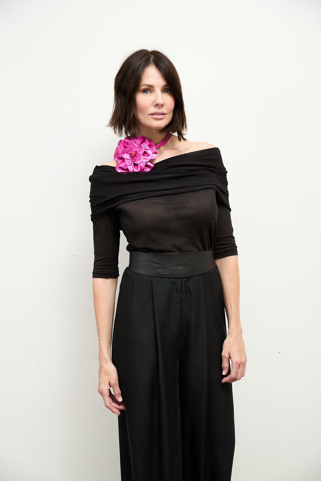 SYLVIA RILEY Tina Silk Top