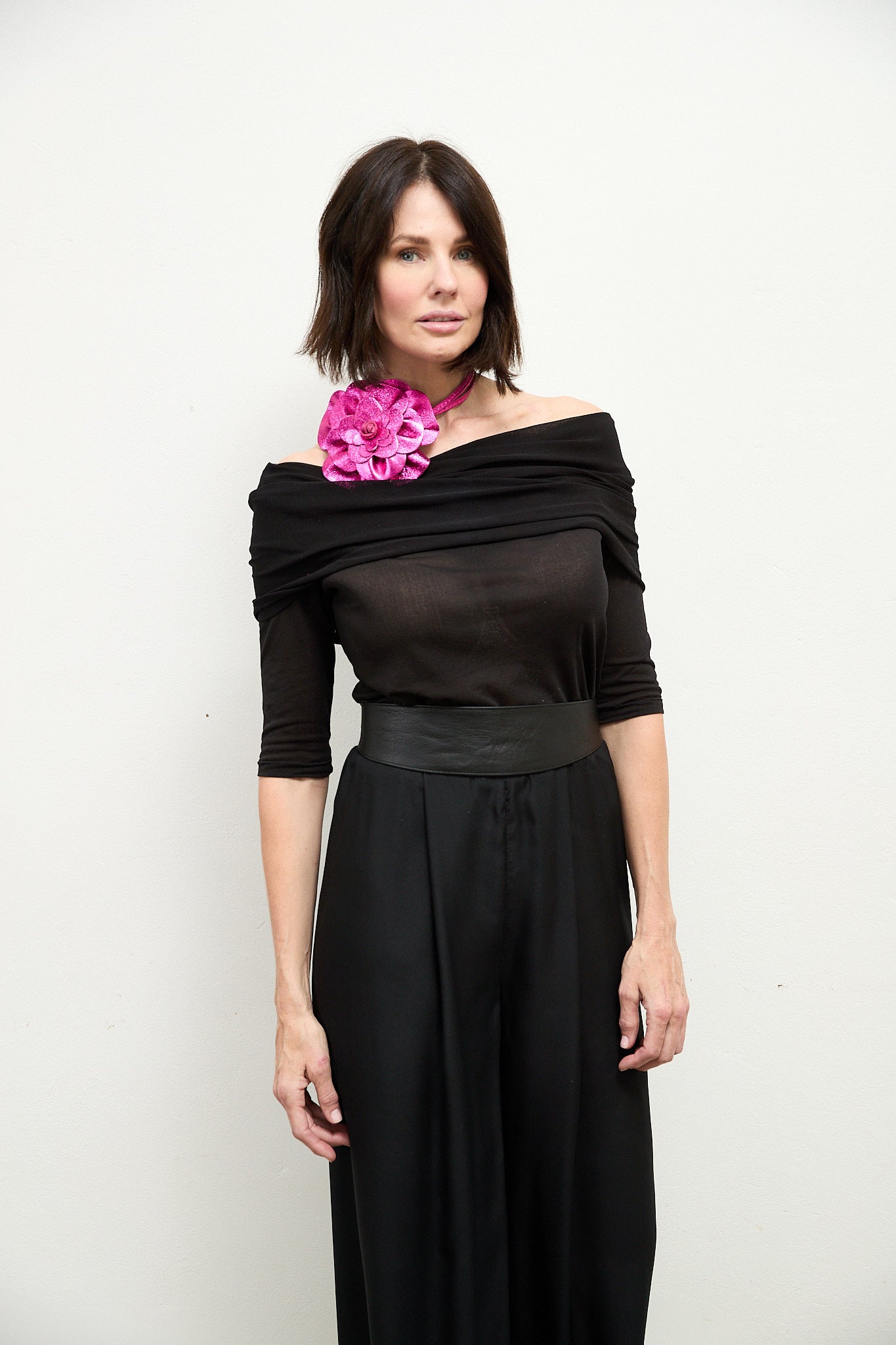 SYLVIA RILEY Tina Silk Top