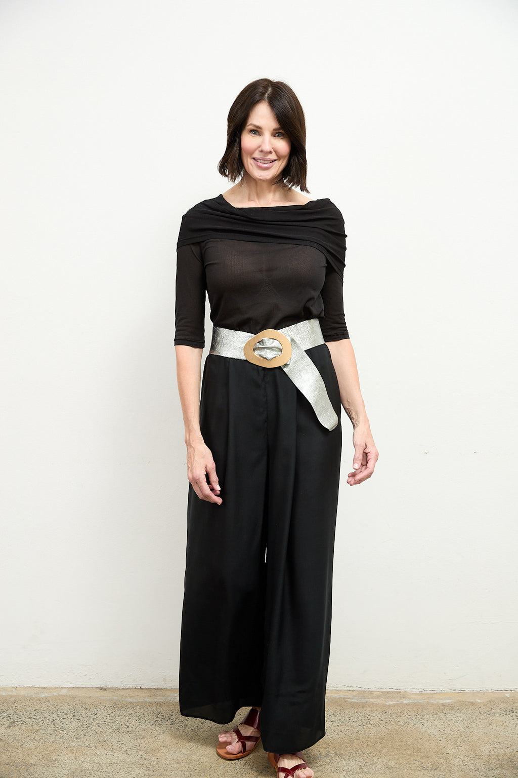 SYLVIA RILEY Tina Silk Top