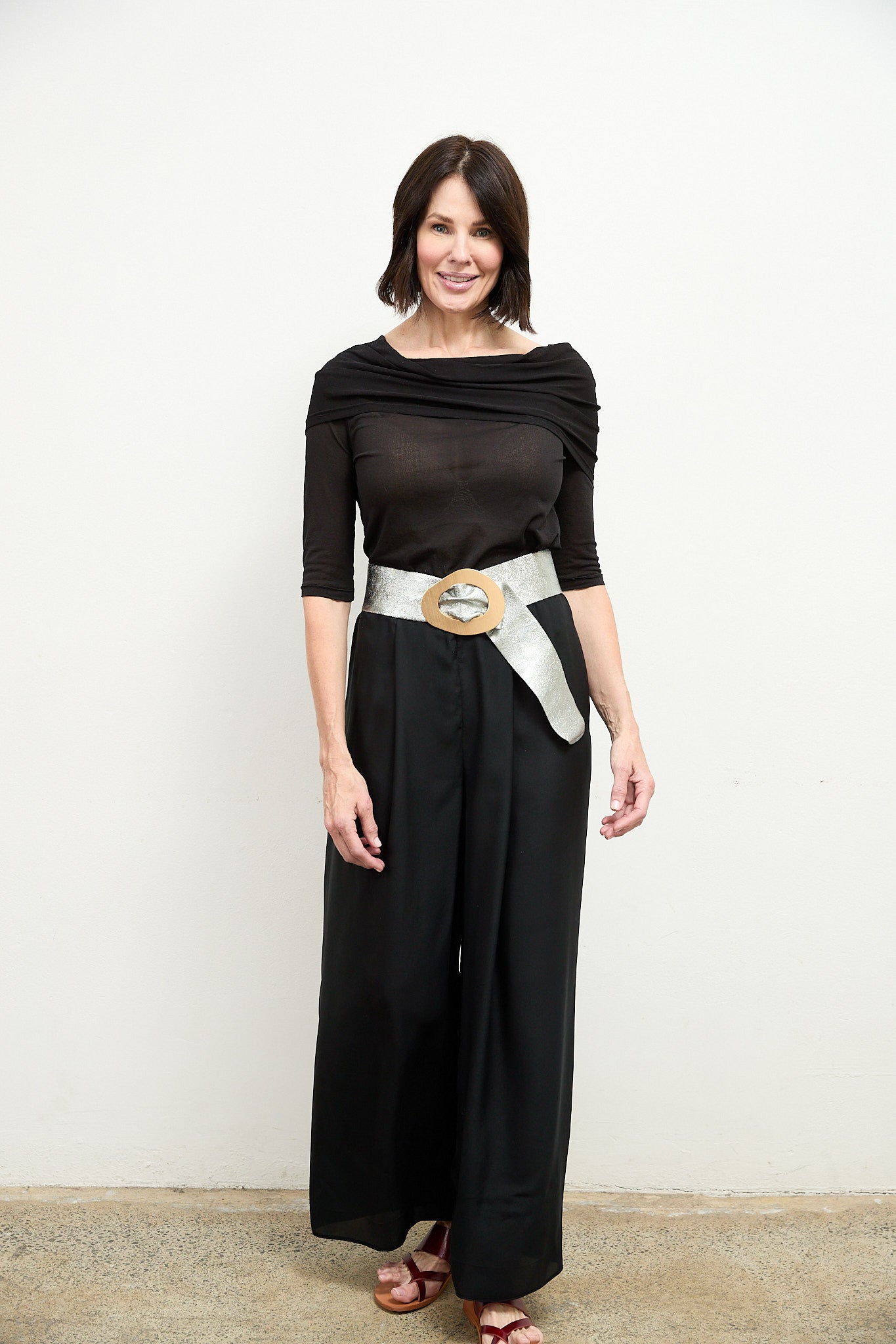 SYLVIA RILEY Tina Silk Top