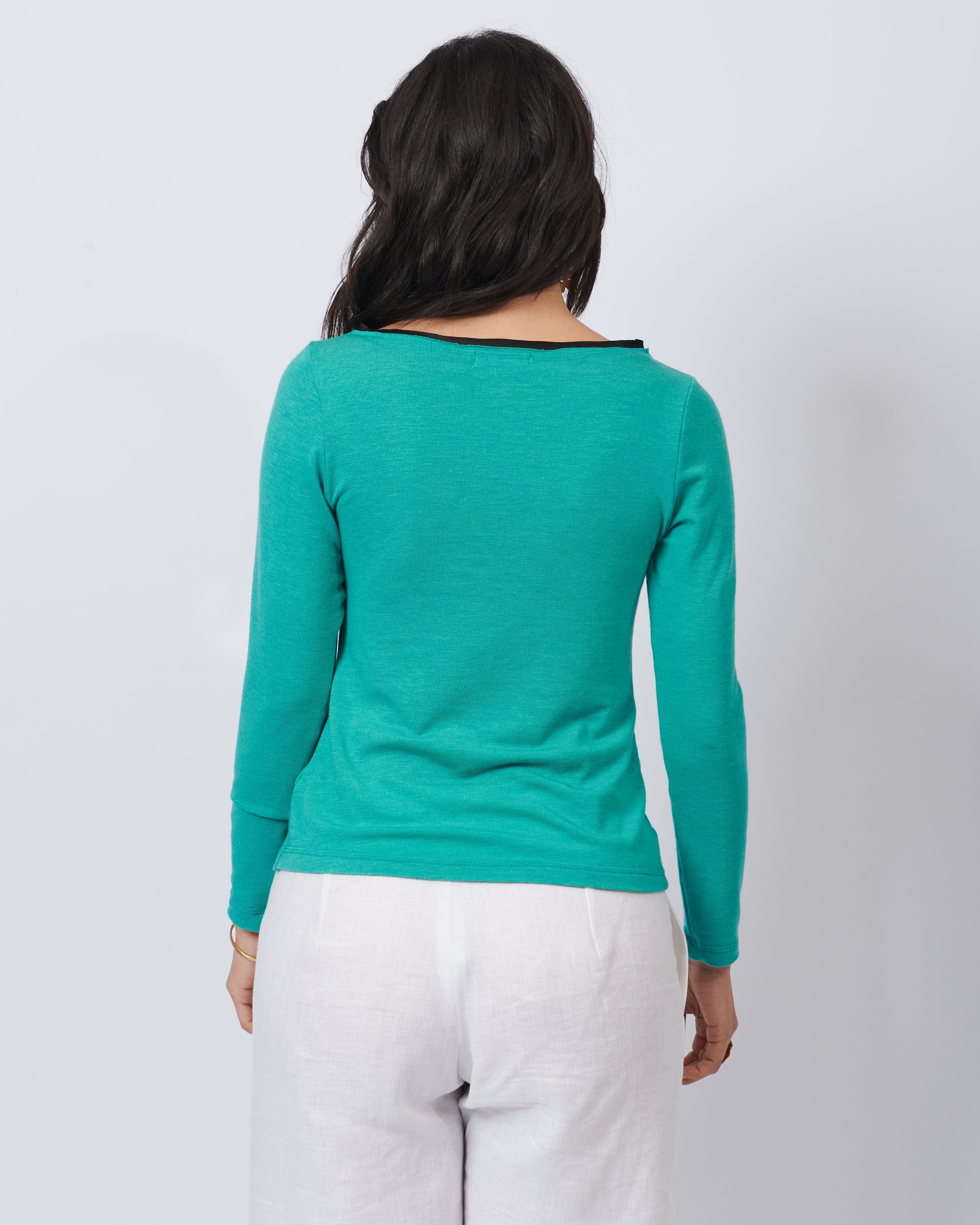 Amelie Knit Aqua