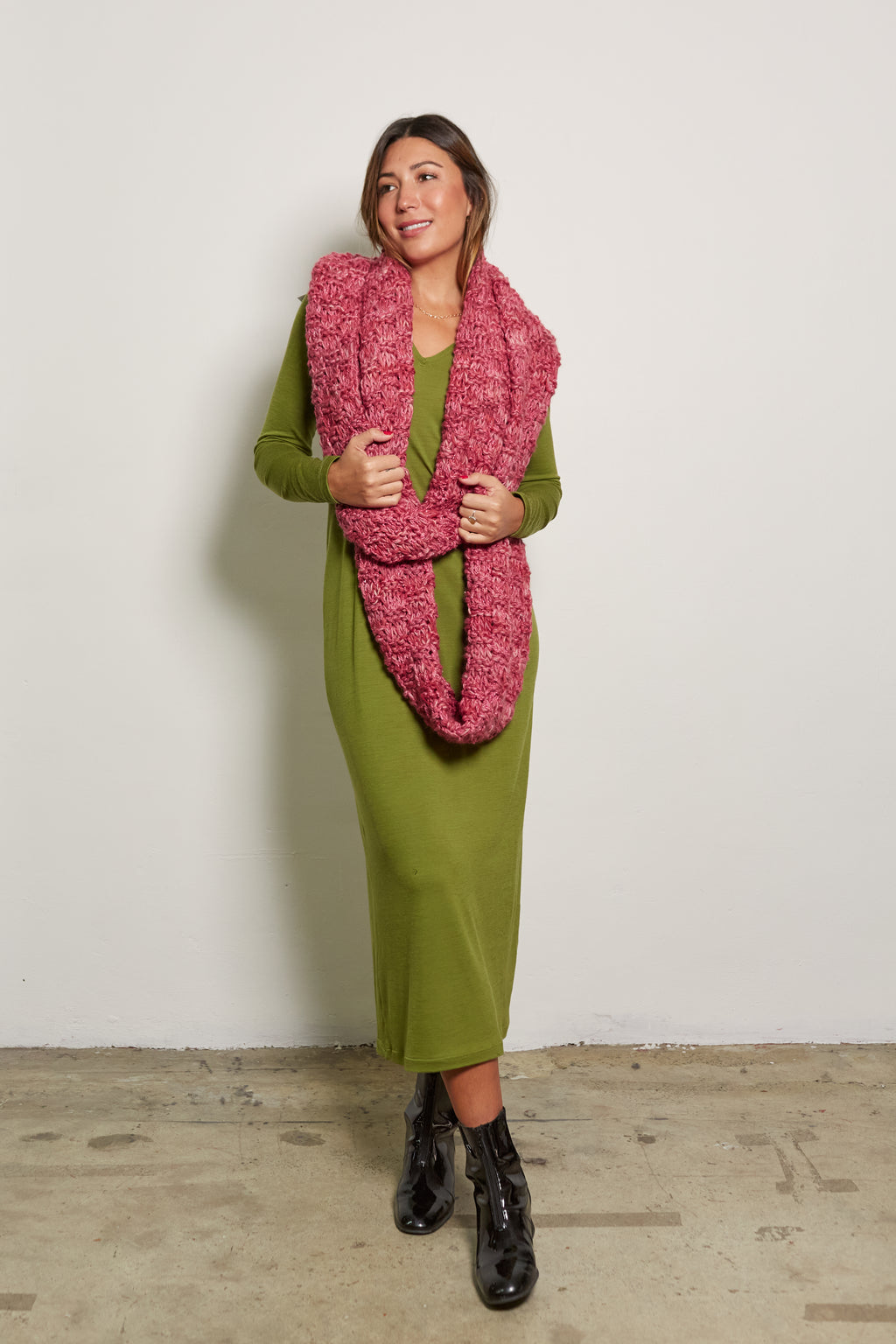 PERLEE Handknitted Scarf/Wrap