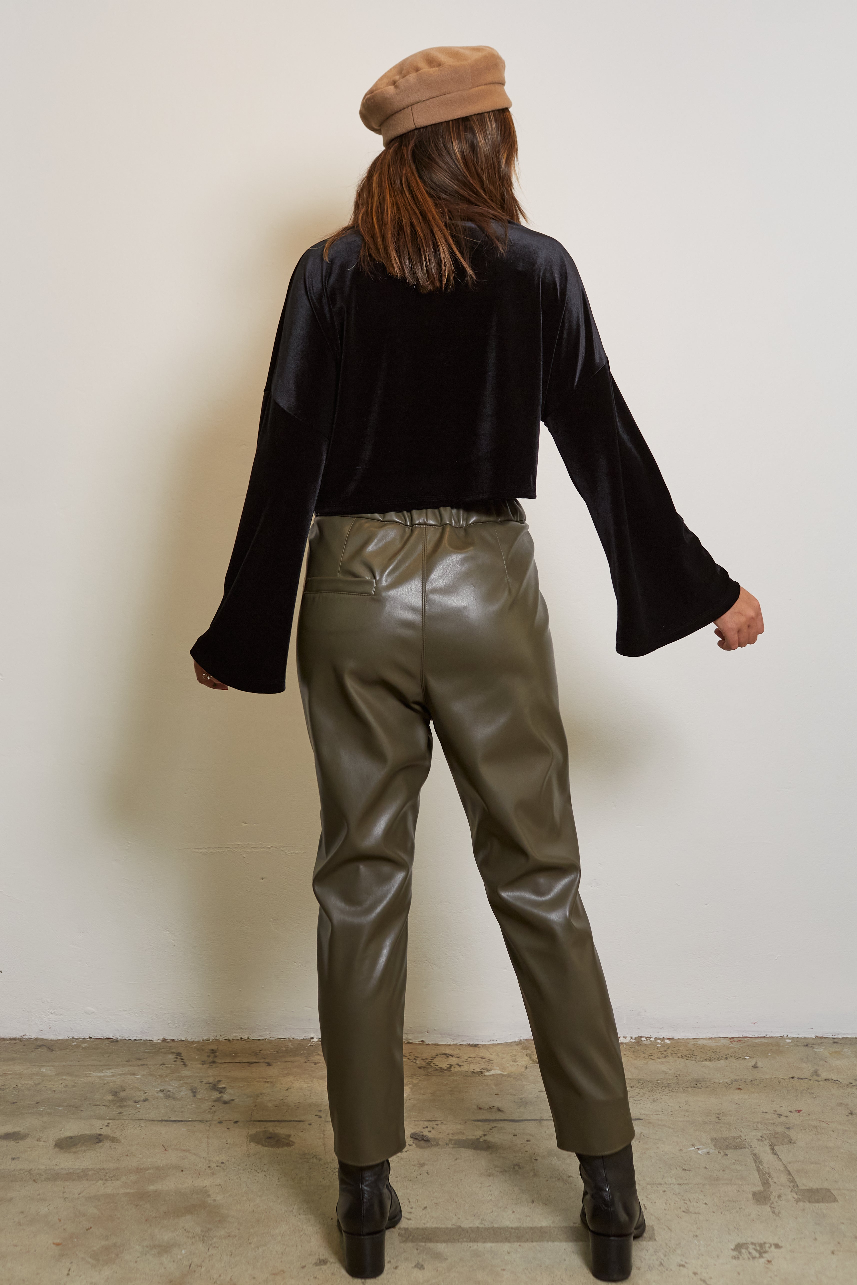 Caterina Leatherette Pants