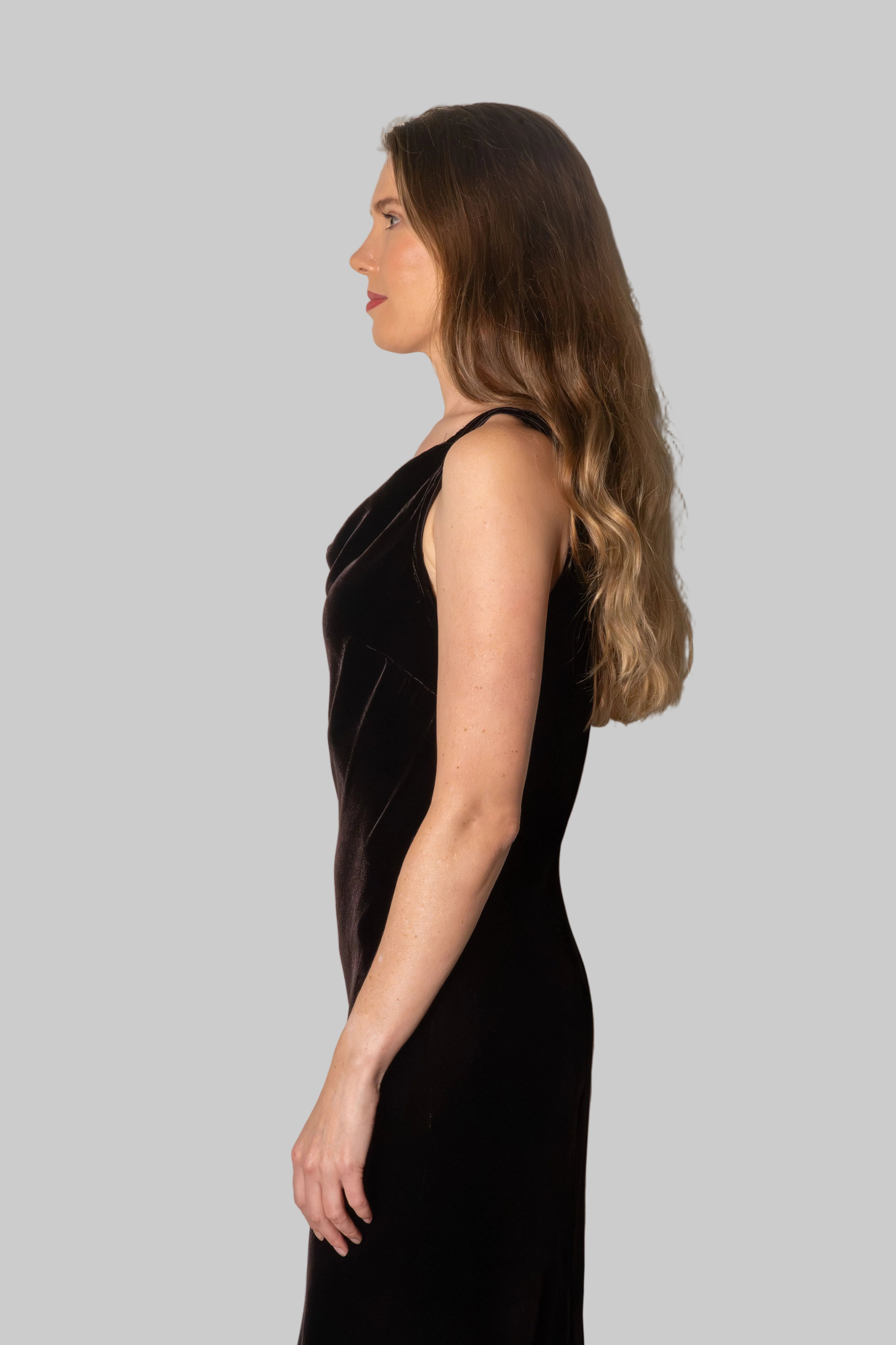 Clarabelle Velvet Dress