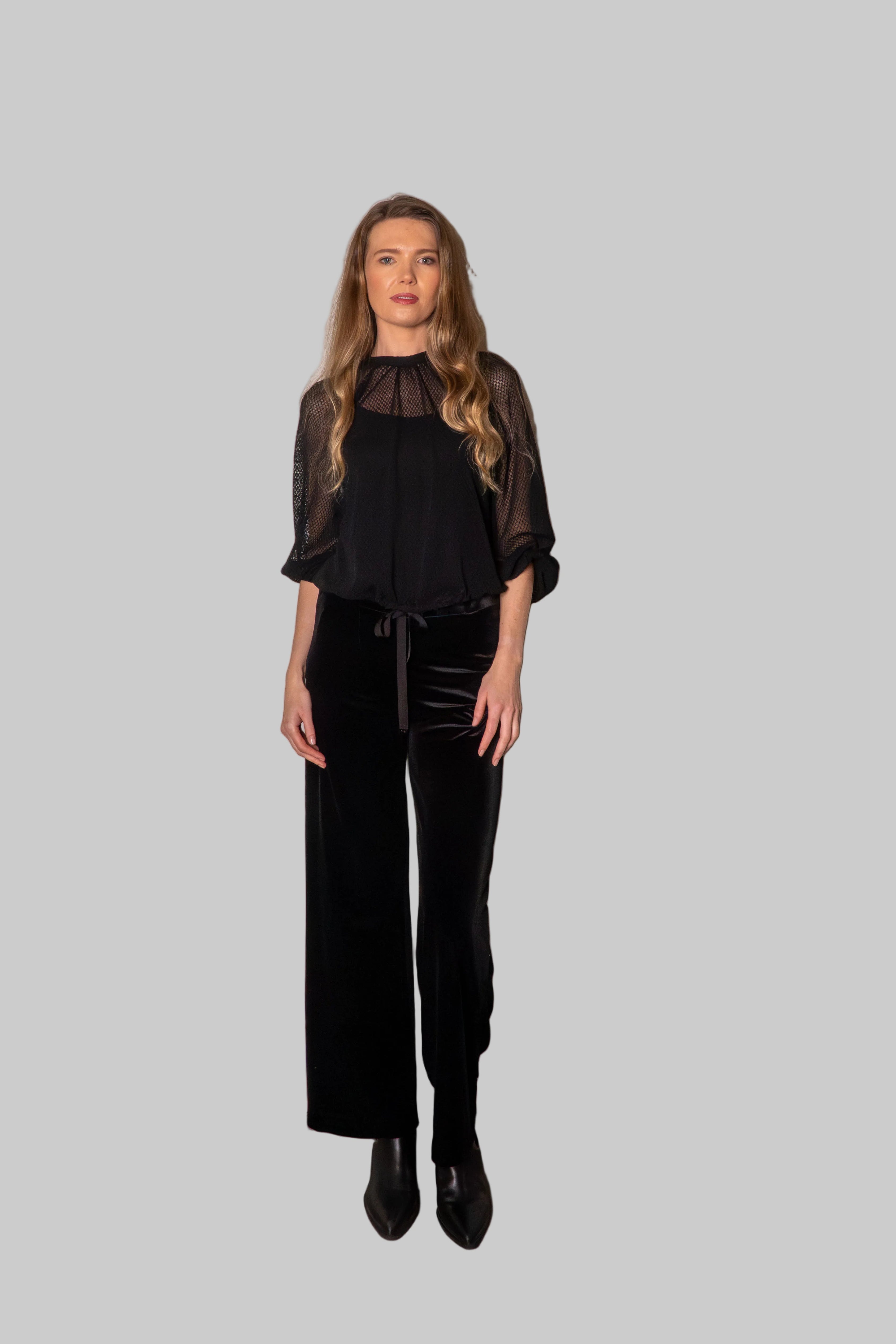 Velvet Pants black