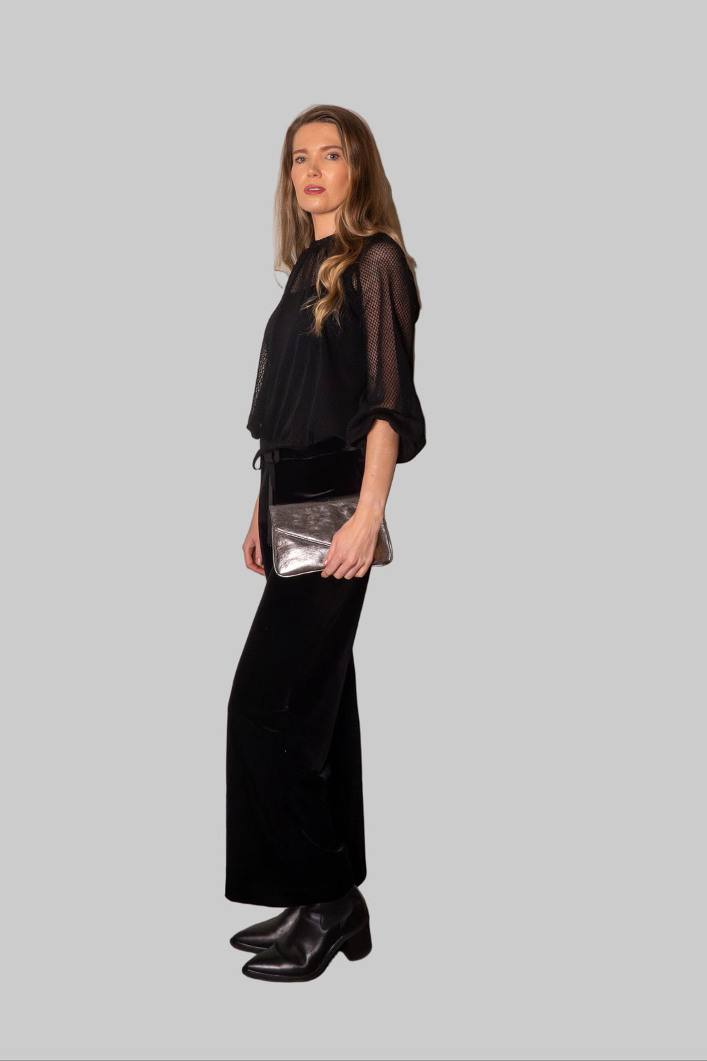 Velvet Pants black