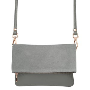 CHARLIE MIDDLETON Two-Tone Weekend Clutch in Mini