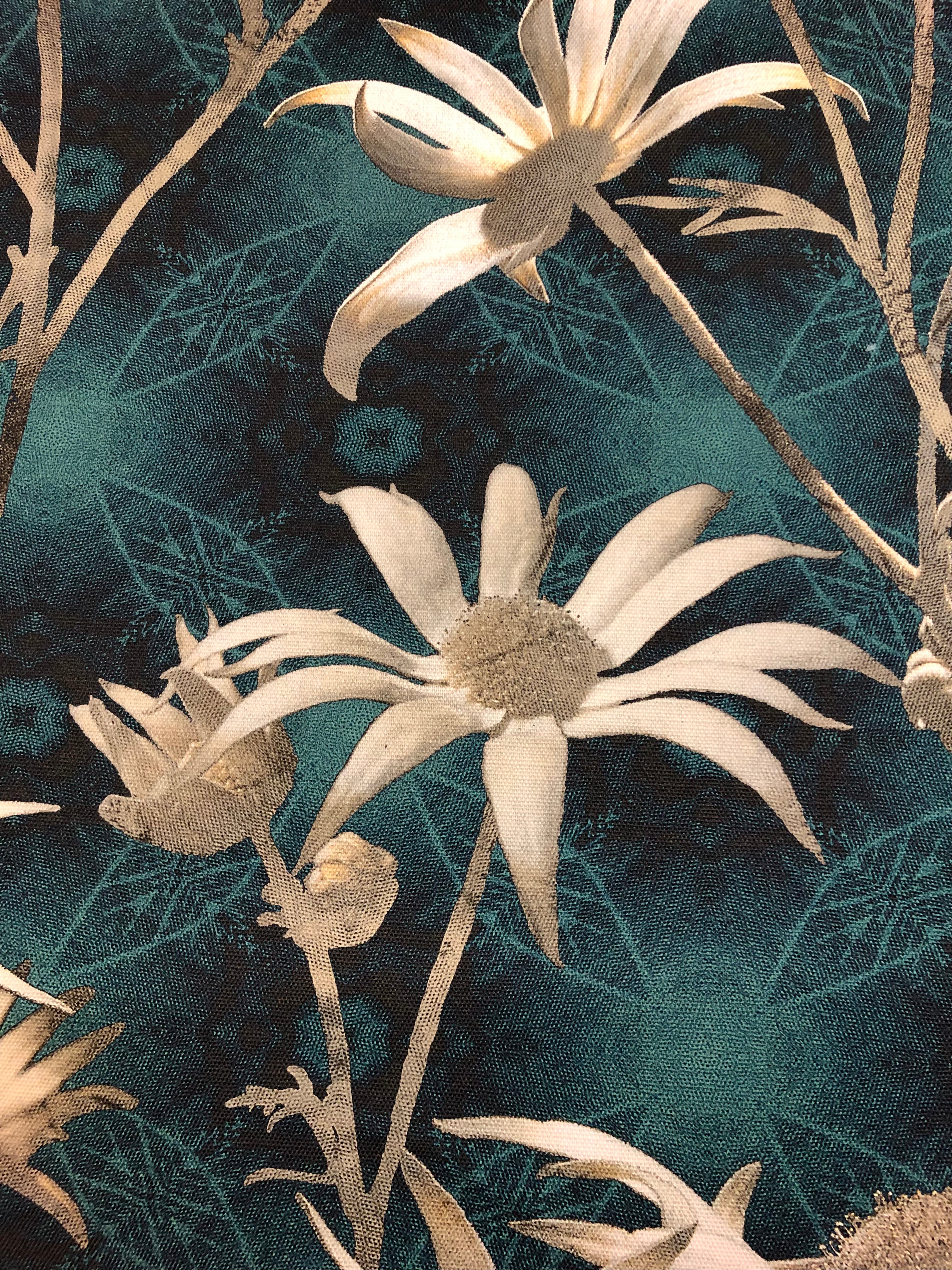 MS CHIEF DESIGNS Coast Flannel Flowers in Linen
