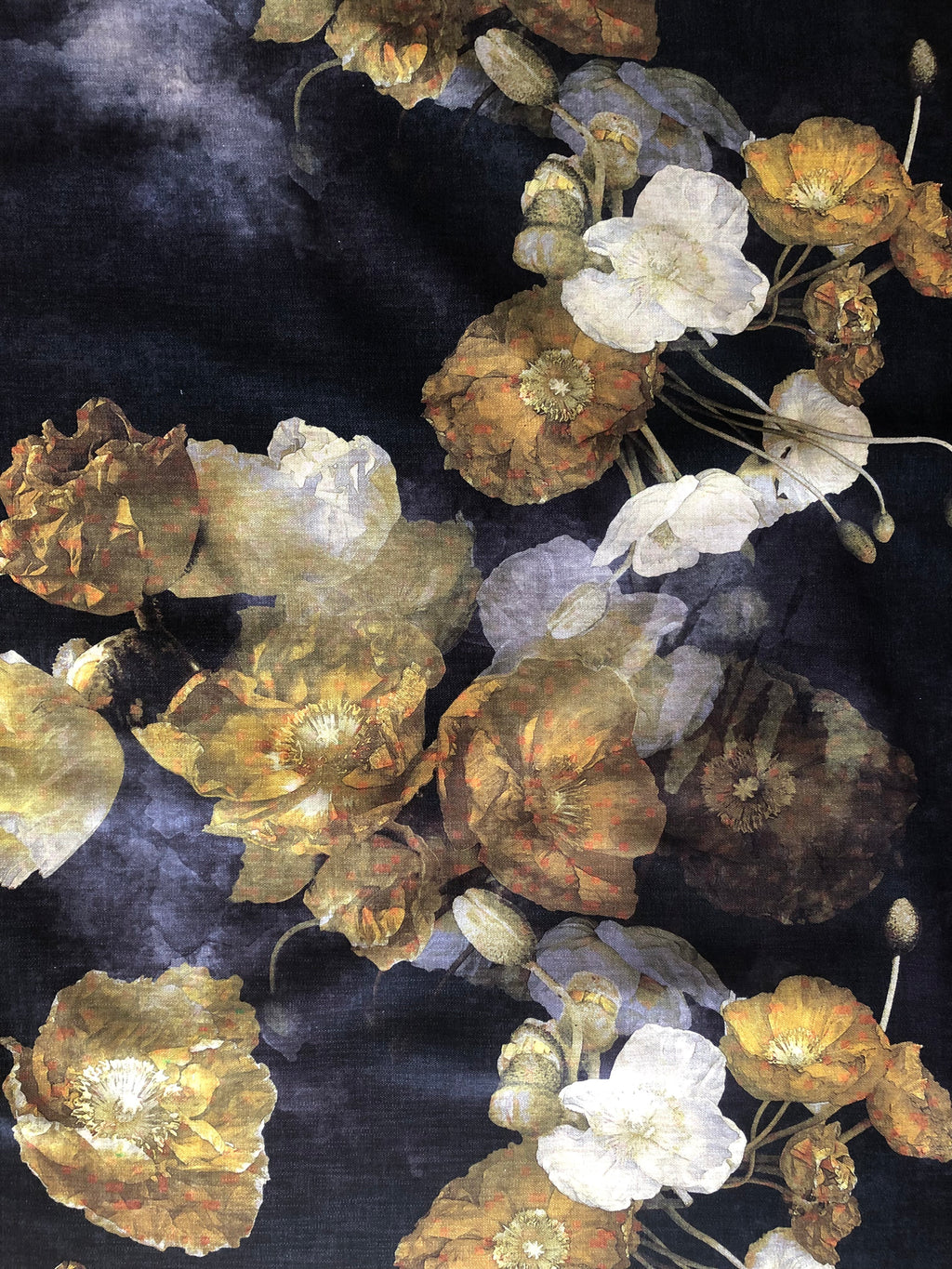 MS CHIEF DESIGNS Sulphur Poppies in Chenille
