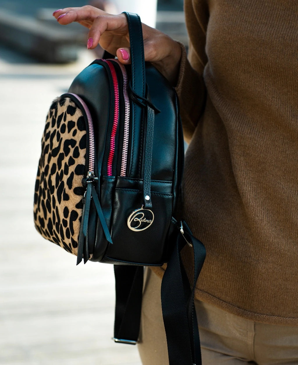 BIDINIS  animal print Backpack